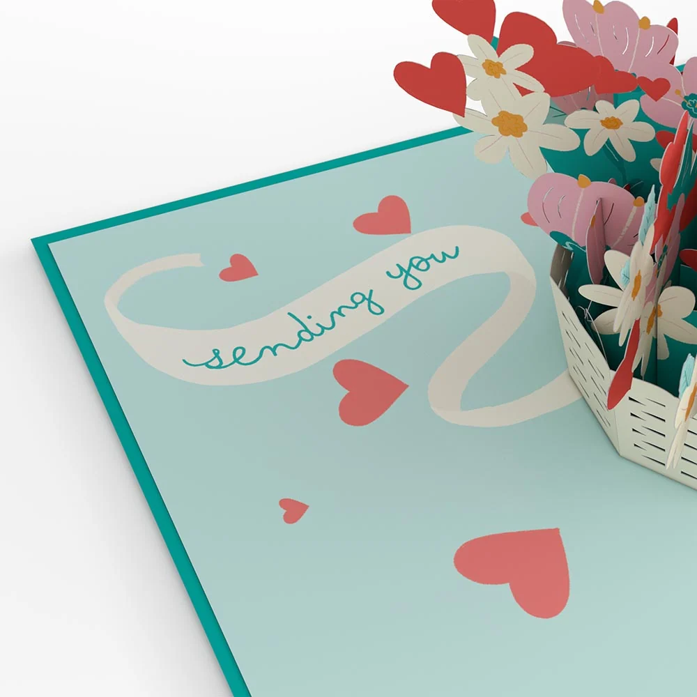 Lovepop You Put the Grand in Grandma Pop-Up Card Basket - Image 5