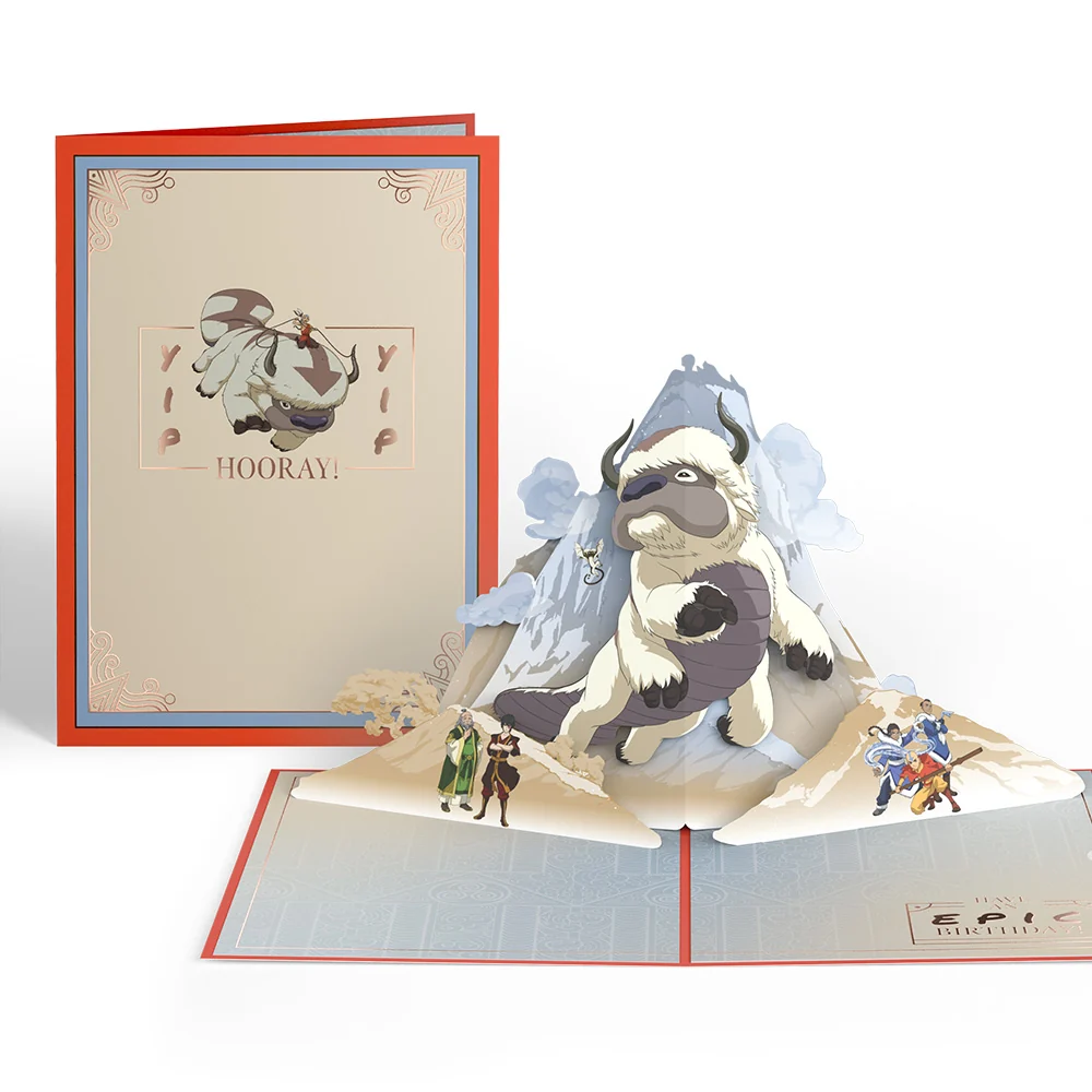 Lovepop Avatar: The Last Airbender Have an Epic Birthday Pop-Up Card