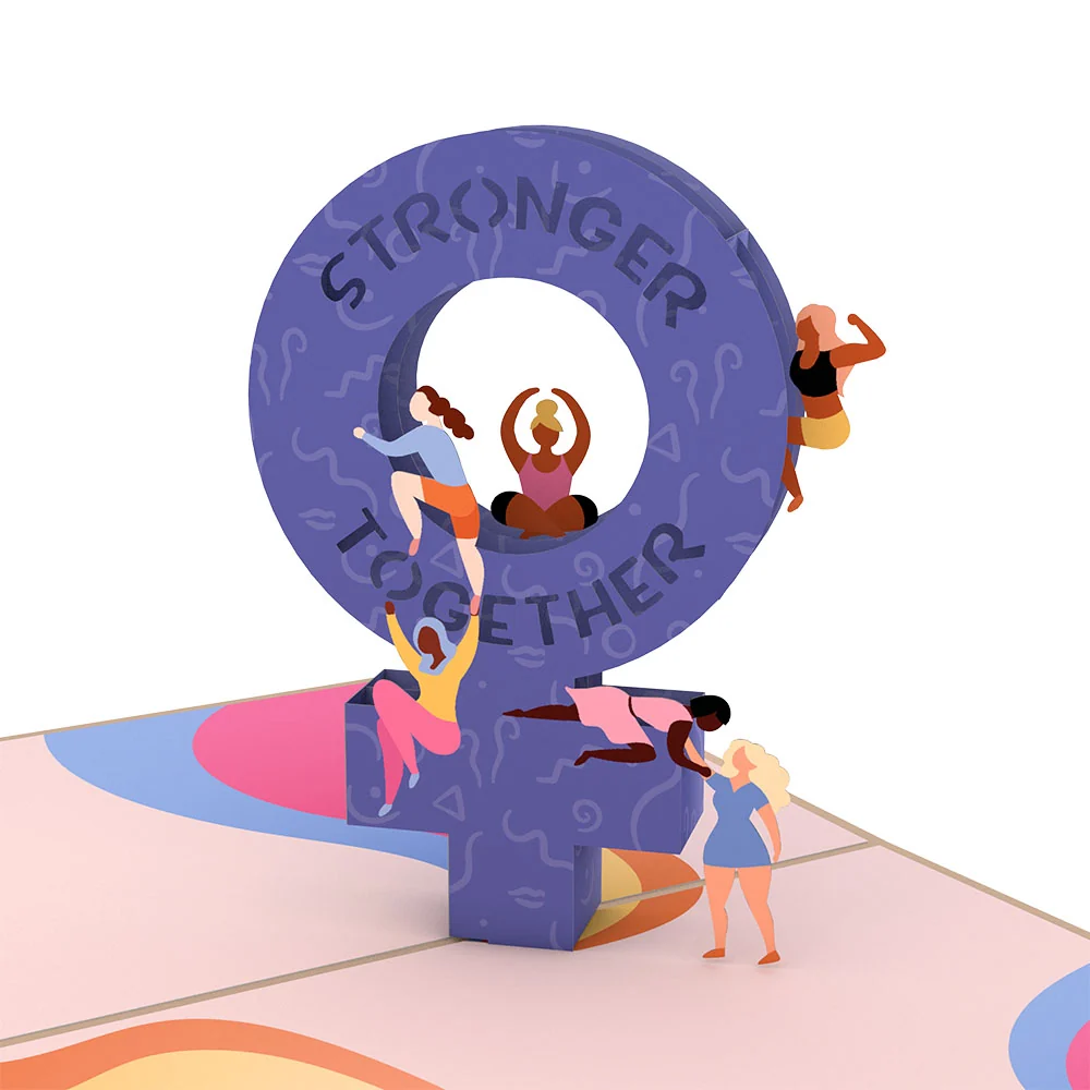 Lovepop Stronger Together Pop-Up Card - Image 2