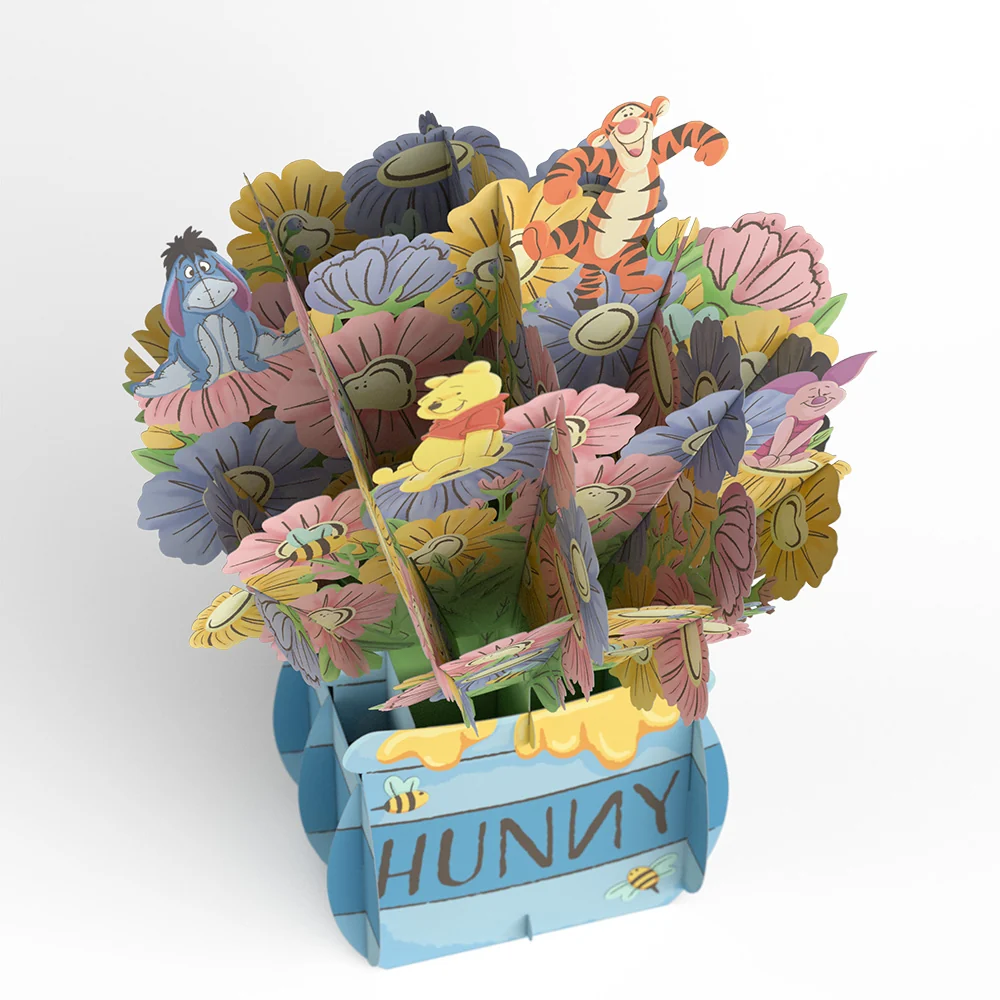 Lovepop Disney's Winnie the Pooh Hunny Jar Pop-Up Bouquet - Image 3
