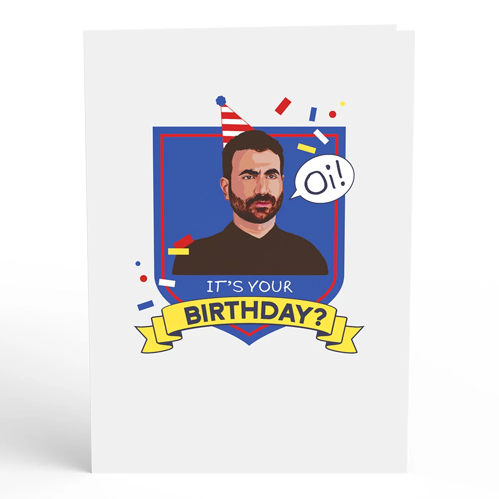 Lovepop Ted Lasso Oi! It’s Your Birthday Pop-Up Card - Image 4
