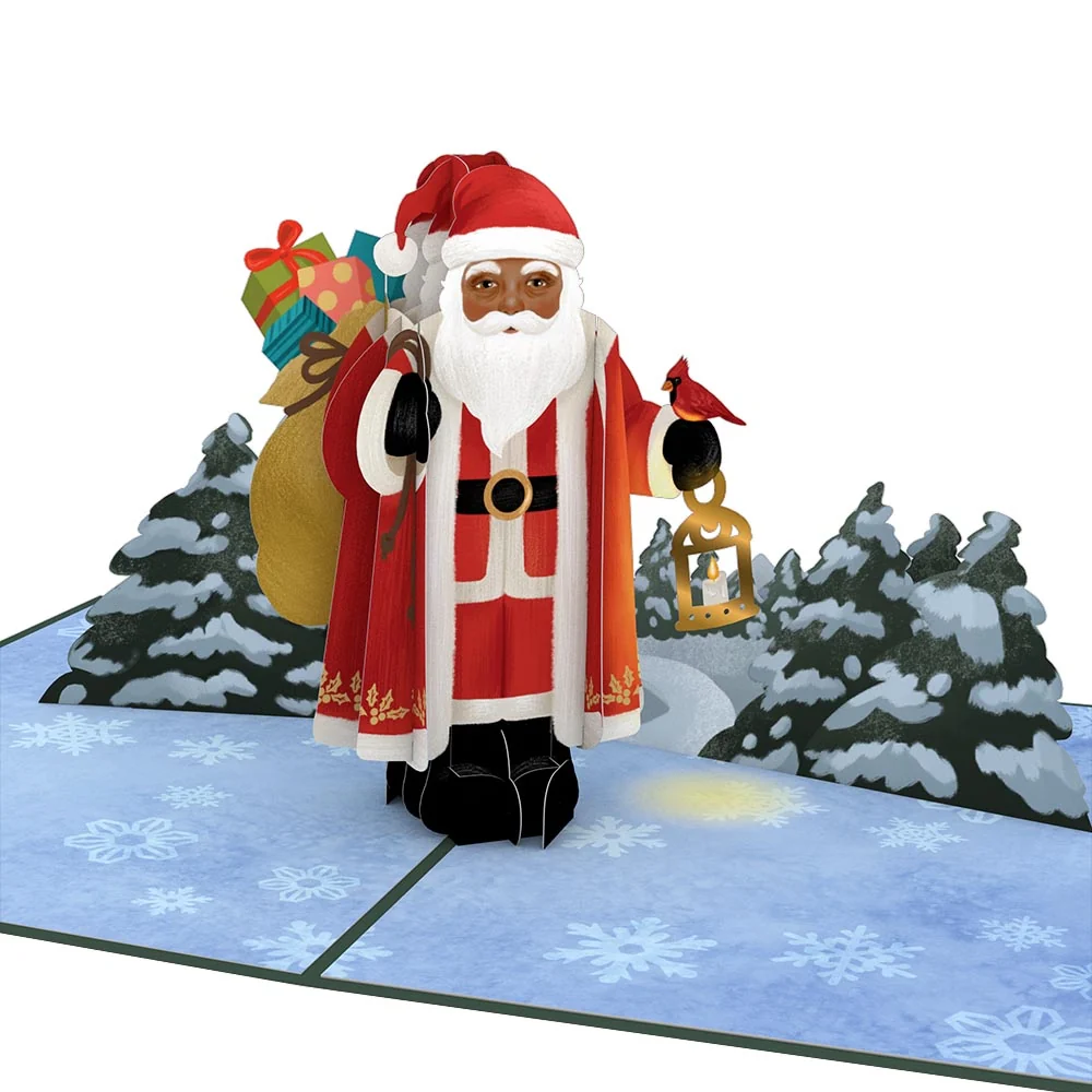Lovepop Santa with Toy Bag Pop-Up Card — SKU SB-41A7AF-97405EEDE41455 - Image 2