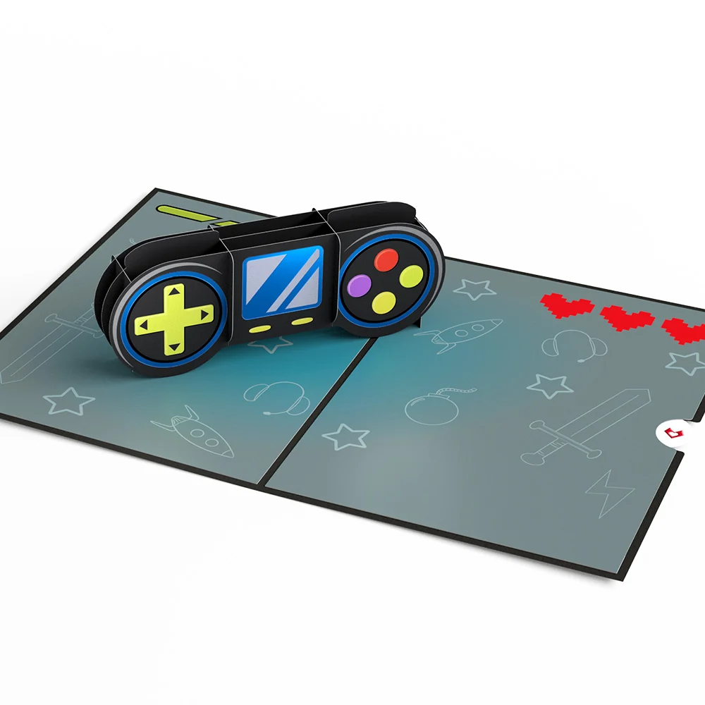 Lovepop Video Gamer Pop-Up Card - Image 3