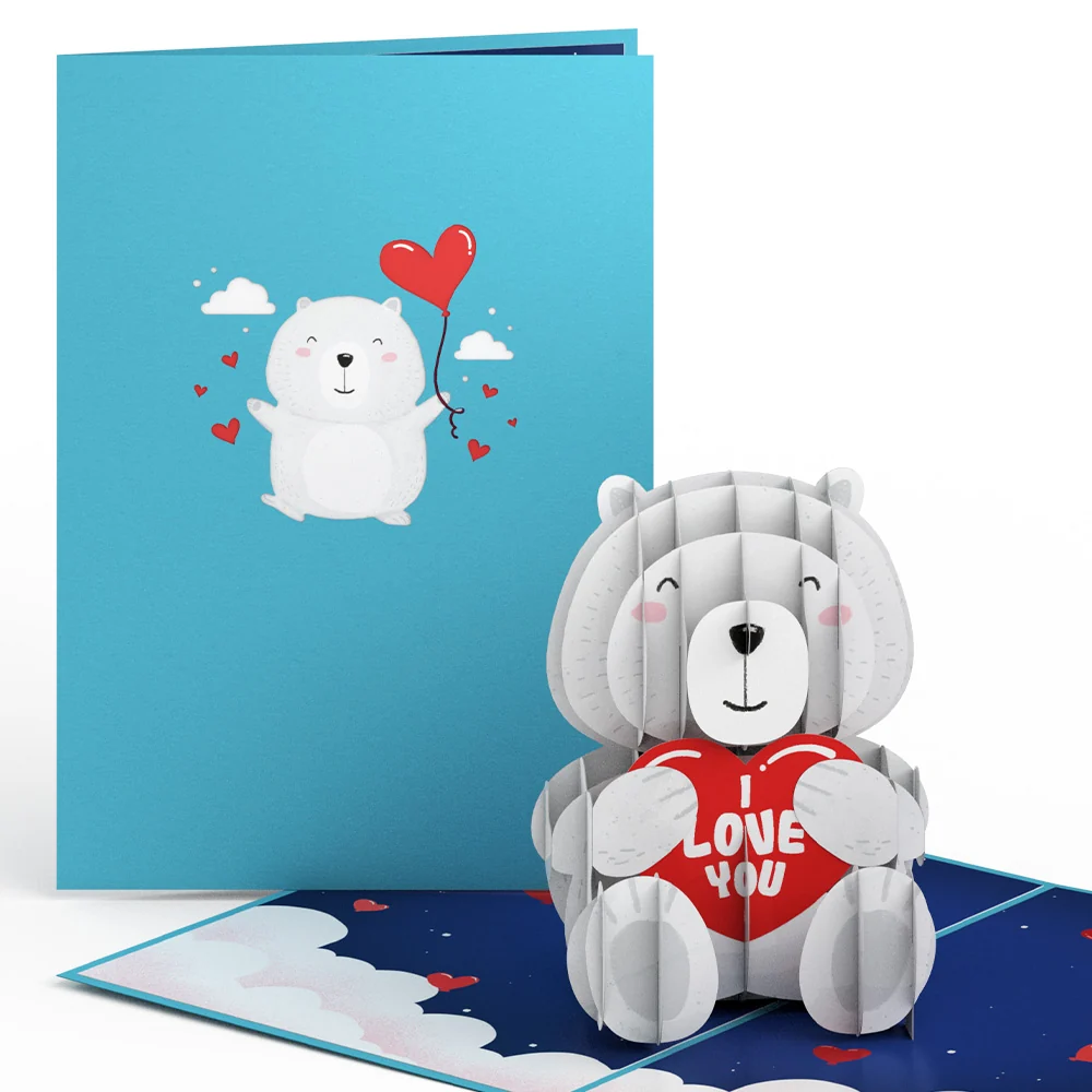 Lovepop Love Bear Pop-Up Card