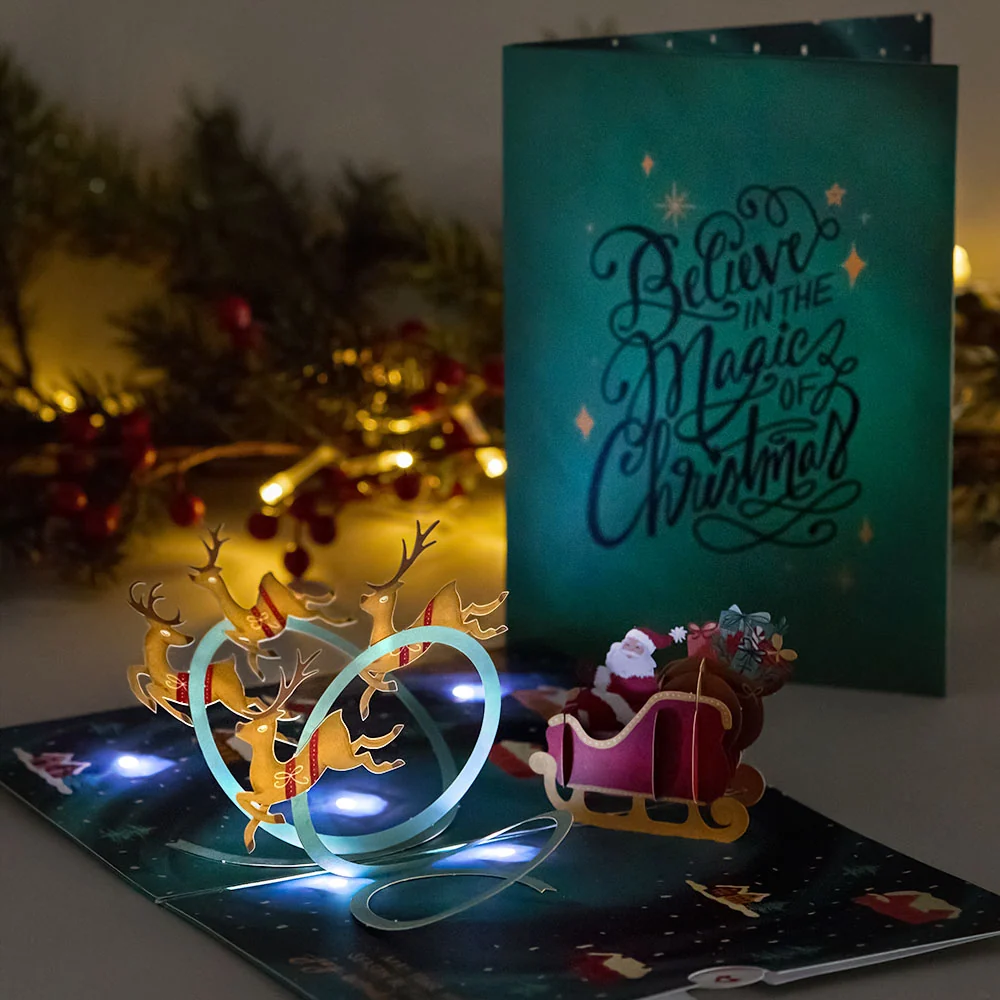 Lovepop Holiday Light-Up Card 4-Pack - Image 8