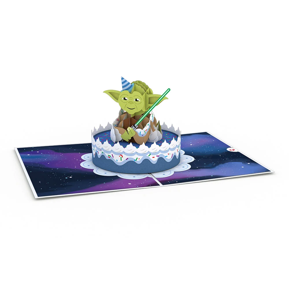 Lovepop Star Wars Yoda Birthday Pop-Up Card - Image 3