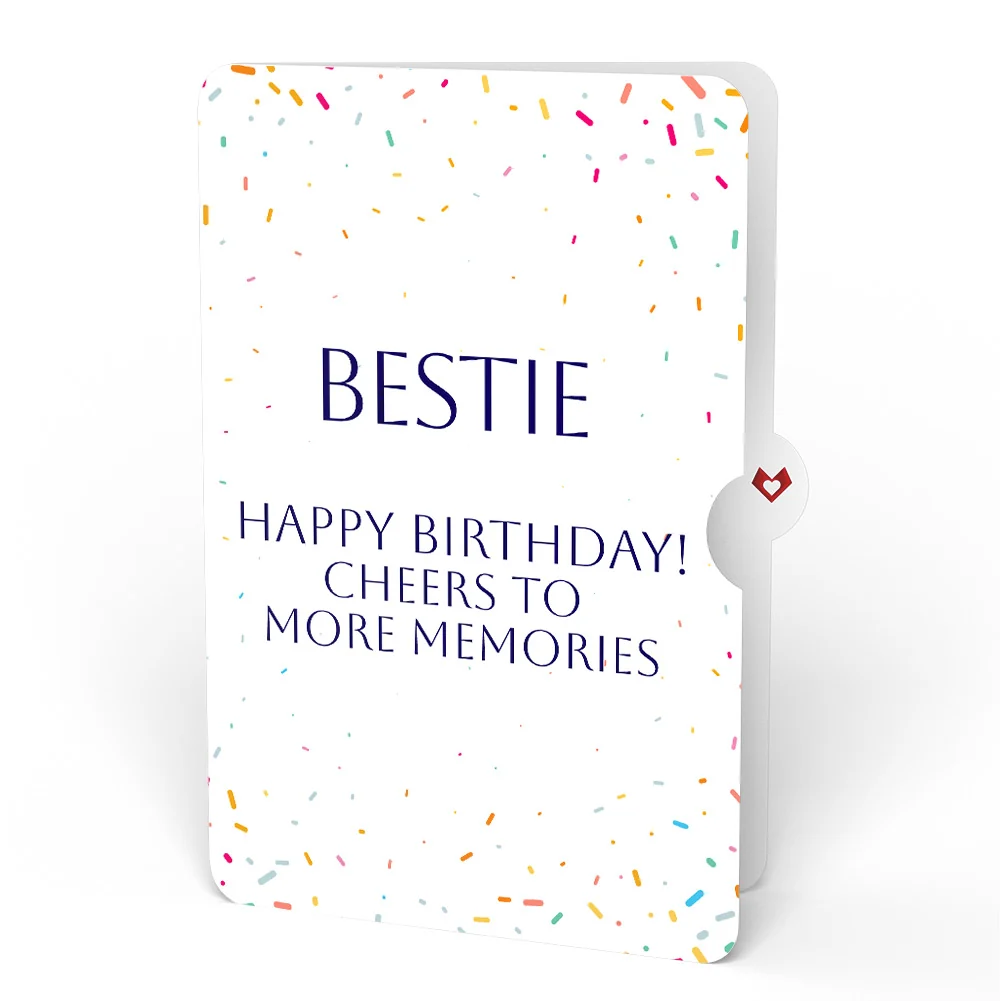 Lovepop Wishing You a Happy Birthday Music and Lights Pop-Up Card and Sentiment Set for Bestie - Image 4