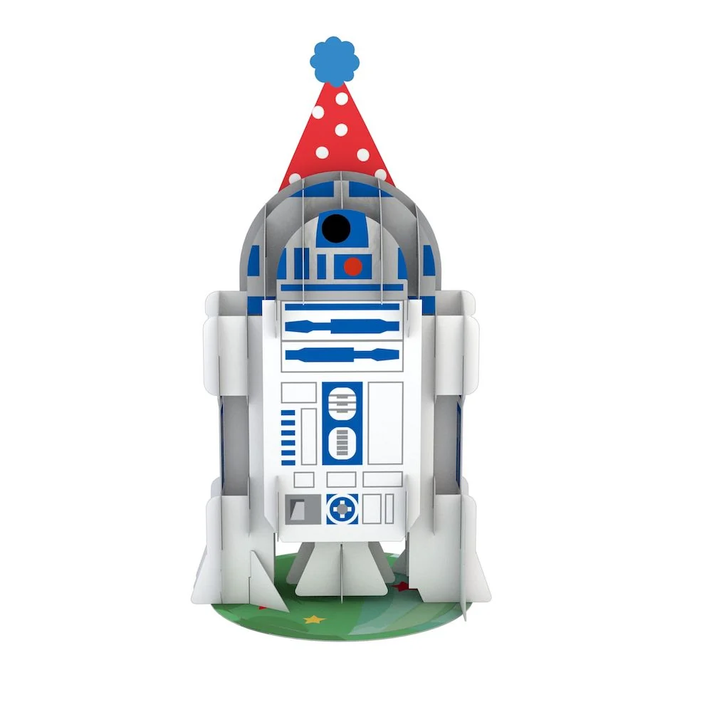 Lovepop Star Wars R2-D2 Birthday Card with Pop-Up Gift Scale - Image 4