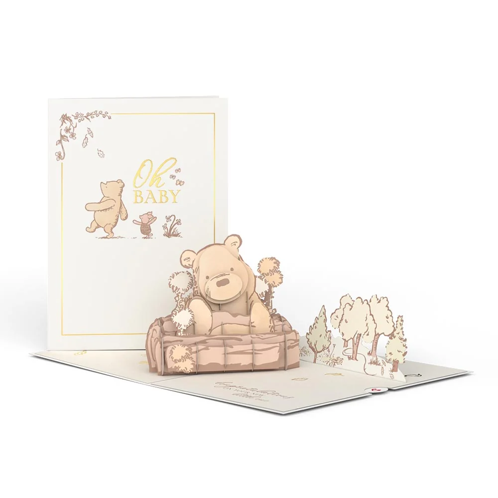 Lovepop Disney's Winnie the Pooh New Baby Pop-Up Card