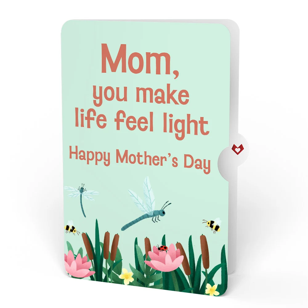 Lovepop Water Lily Dragonfly Mother’s Day Pop-Up Card and Sentiment Set for Mom — SKU SB-41A7AF-D46F47BE926727 - Image 4