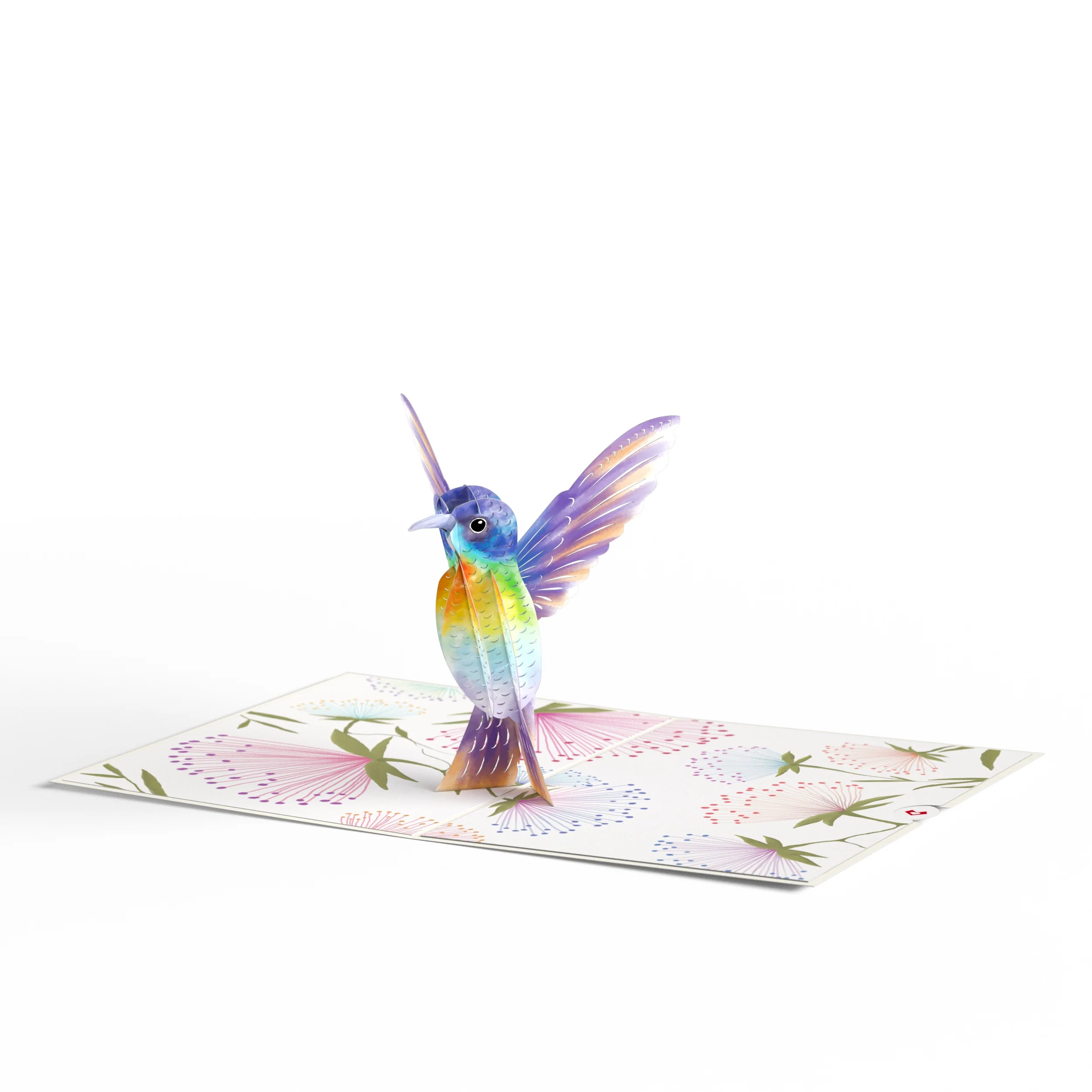 Lovepop Vibrant Hummingbird Father's Day Pop-Up Card and Sentiment Set for Dad Cream - Image 3