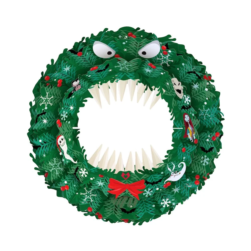 Lovepop Disney Tim Burton's The Nightmare Before Christmas Monster Wreath