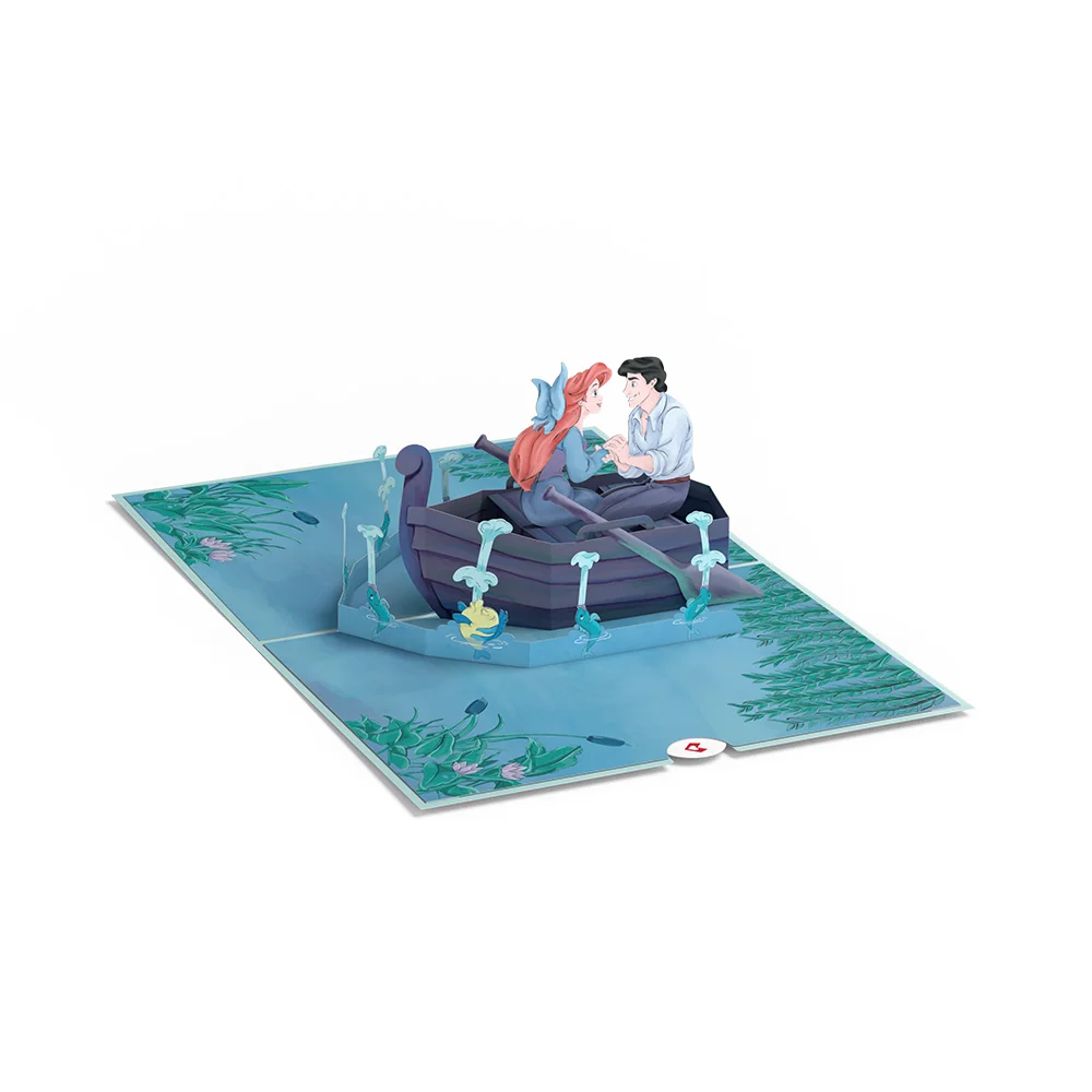 Lovepop Disney's The Little Mermaid Ariel & Prince Eric Pop-Up Card - Image 3
