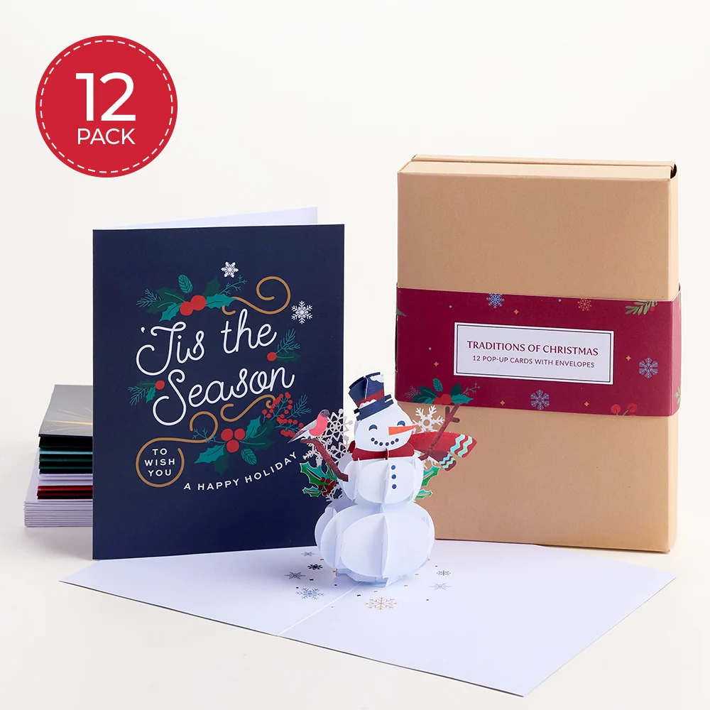 Lovepop Traditions of Christmas Box Set (Assorted 12-Pack): Paperpop Card — SKU SB-41A7AF-93D0BD72734320 - Image 2