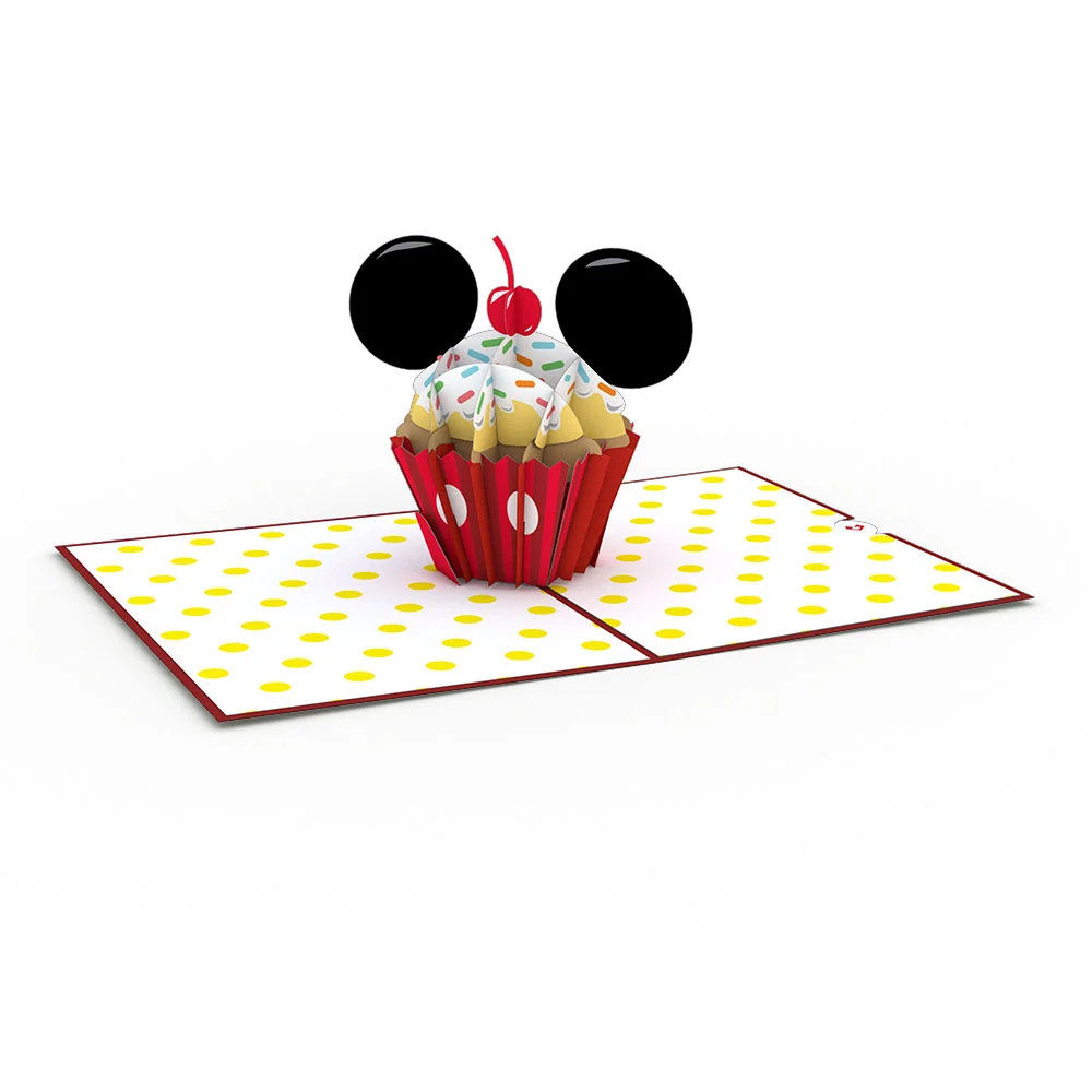 Lovepop Disney's Mickey Mouse Birthday Cupcake Pop-Up Card - Image 3