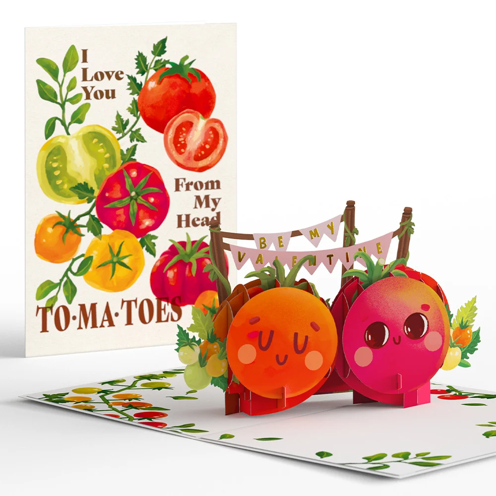Lovepop I Love You From Head To-ma-toes Pop-Up Card