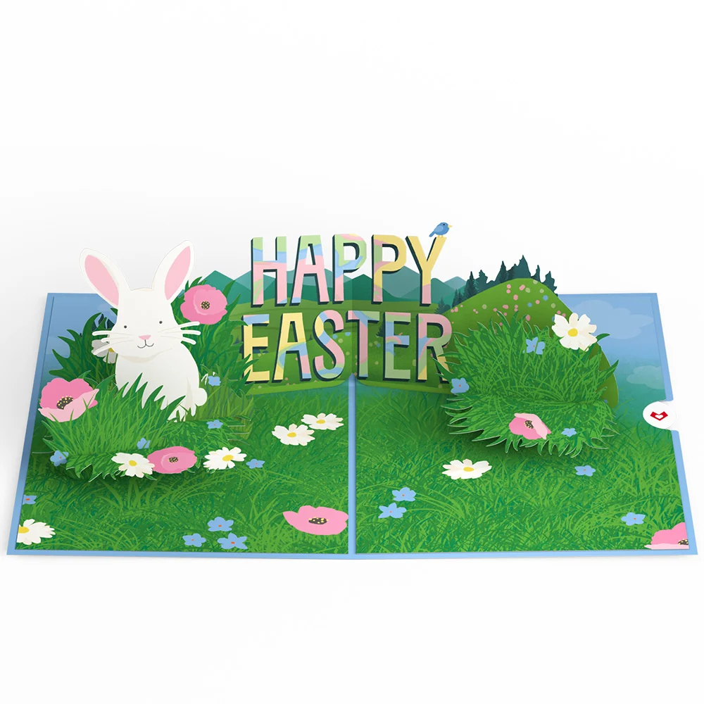 Lovepop Happy Easter Spring Meadow Pop-Up Card - Image 3