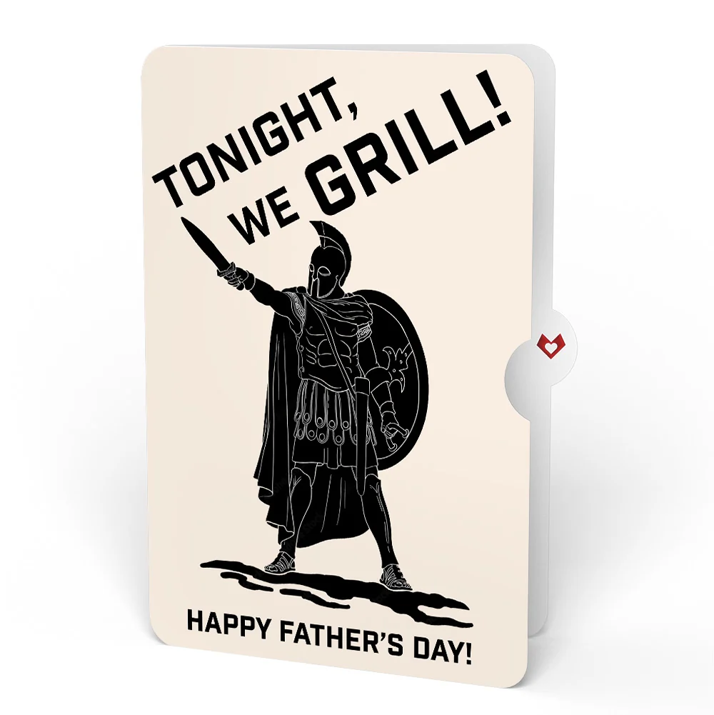 Lovepop Beer Father's Day Pop-Up Card and Spartan Grilling Sentiment Set Mug - Image 3