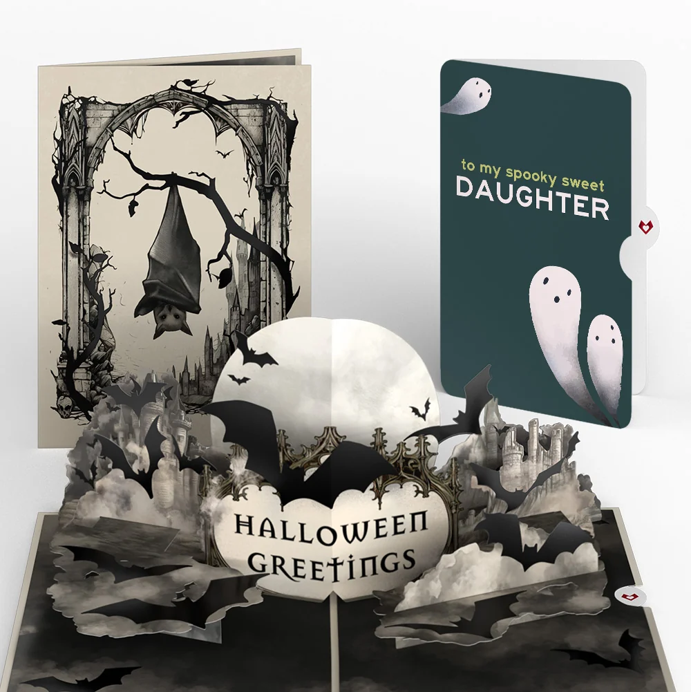 Lovepop Halloween Greetings Pop-Up Card and Sentiment Set for Daughter