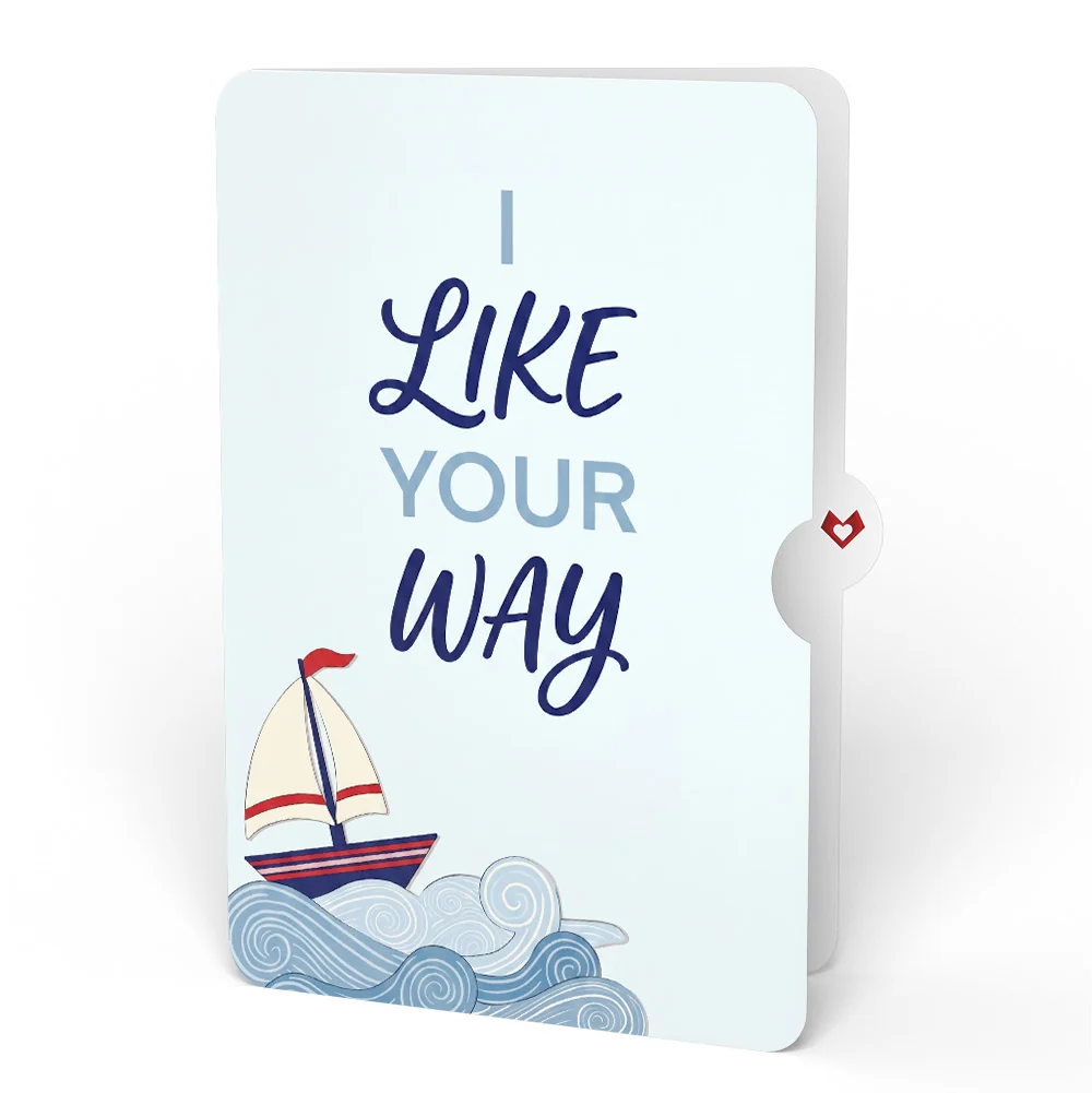 Lovepop Light of My Life Love Light-Up Pop-Up Card and Sailing Admiration Sentiment Set - Image 4