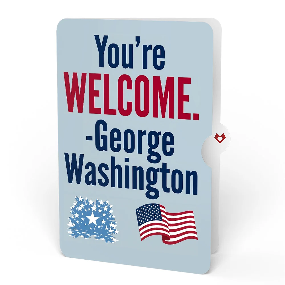 Lovepop From Sea to Shining Sea 4th of July Pop-Up Card and Washington's Welcome Sentiment Set - Image 4
