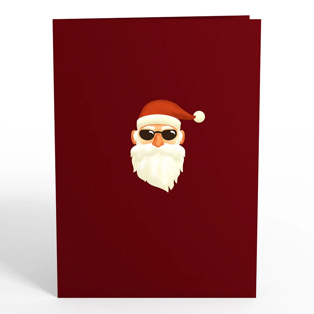 Lovepop Santa Motorcycle Pop-Up Card - Image 4