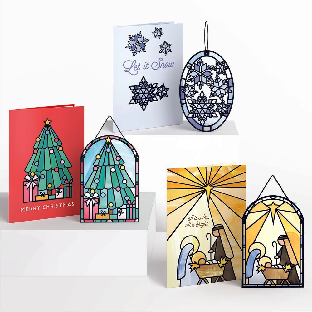 Lovepop Holiday Suncatcher 3-Pack