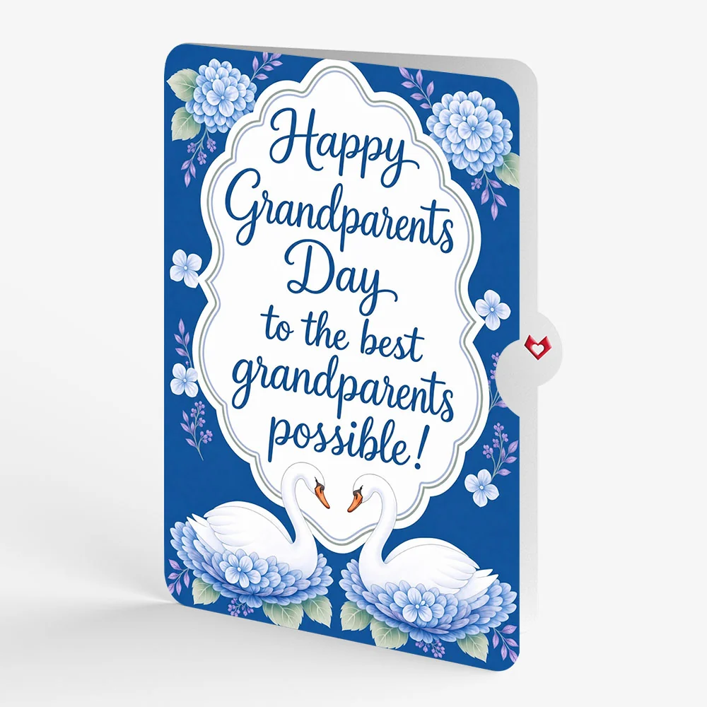 Lovepop Always and Forever Swans Pop-Up Card and Grandparents Day Sentiment Set - Image 4