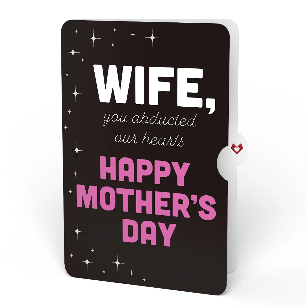 Lovepop You've Abducted My Heart Mother’s Day Light-Up Pop-Up Card and Sentiment Set for Wife - Image 4