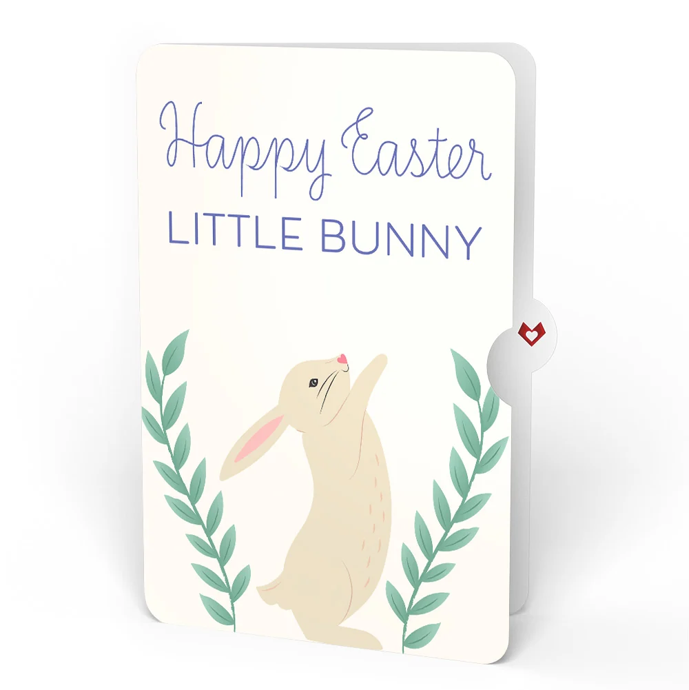 Lovepop 'Happy Easter Wishes' Bunny Plushpop Card and Sentiment Set for Kid - Image 4