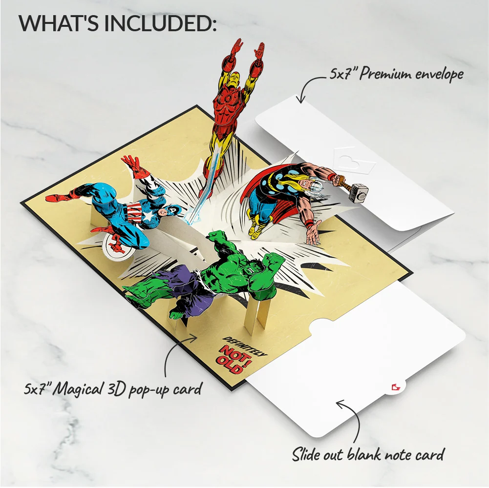 Lovepop Marvel Comics You Are Classic Pop-Up Card - Image 6