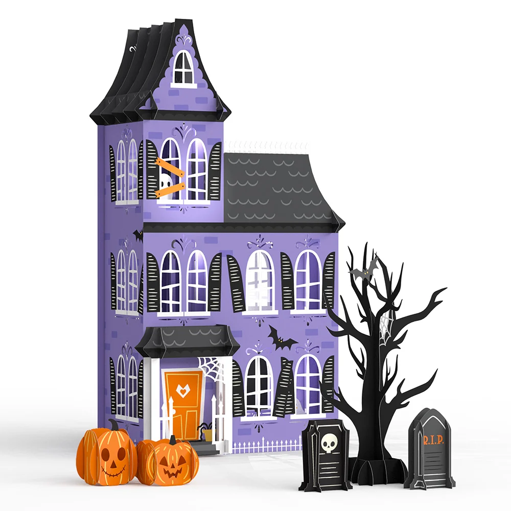 Lovepop Haunted House Halloween Light-Up Decor - Image 2