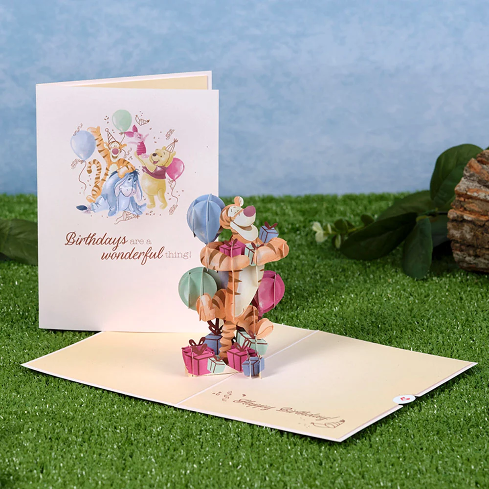 Lovepop Disney's Winnie the Pooh Tigger Wonderful Birthday Pop-Up Card