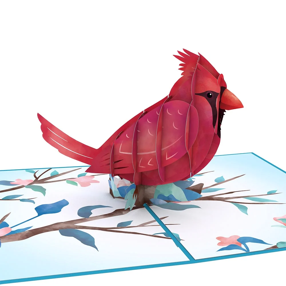 Lovepop Love Cardinal Pop-Up Card - Image 2