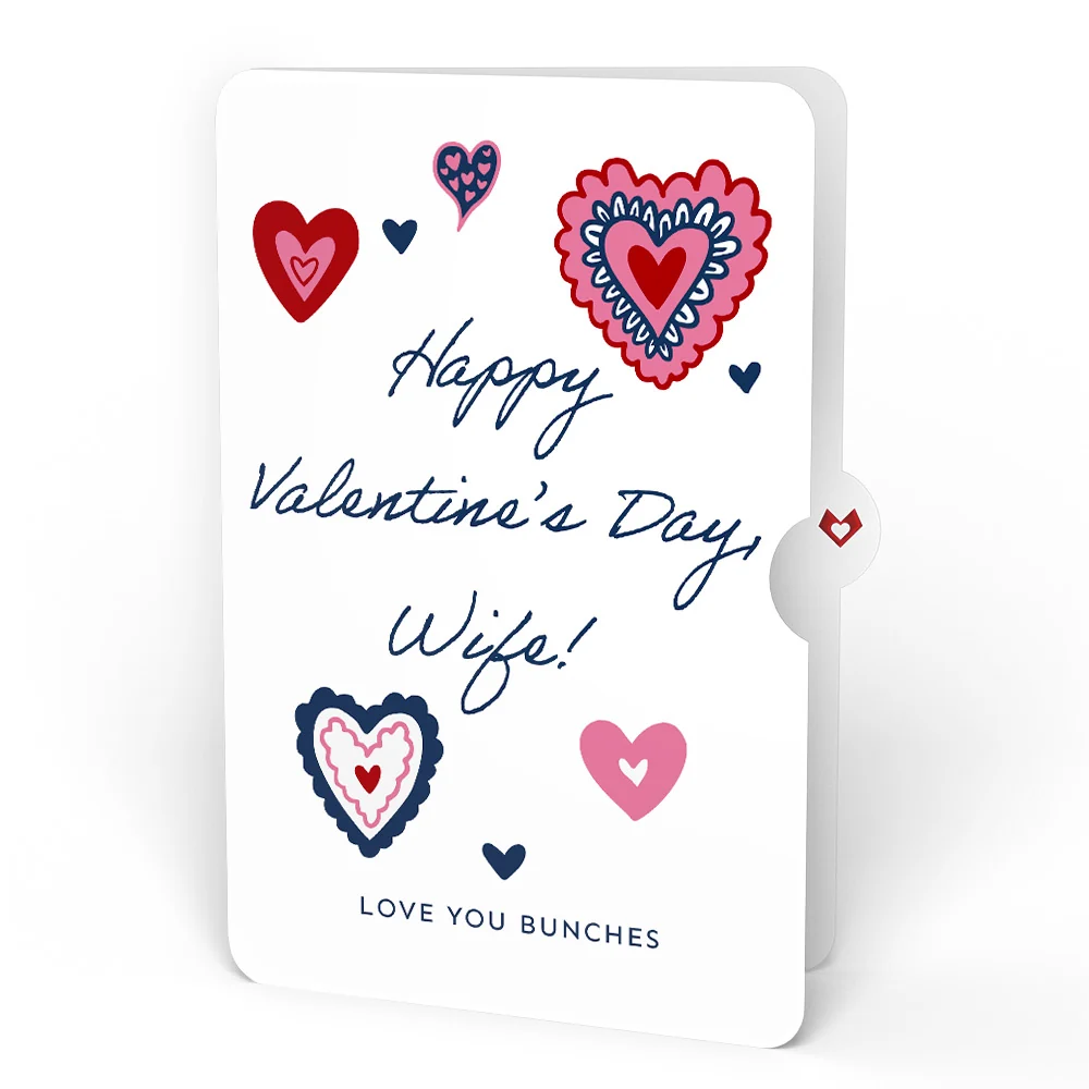 Lovepop Whimsical Hearts Valentine Light-Up Bouquet and Sentiment Set for Wife Vase - Image 4