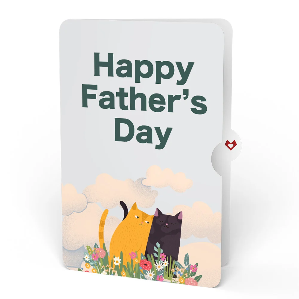 Lovepop I Love Mew Cats Father’s Day Pop-Up Card and Sentiment Set for Dad - Image 4
