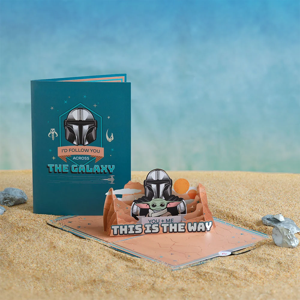 Lovepop Star Wars The Mandalorian You + Me Pop-Up Card