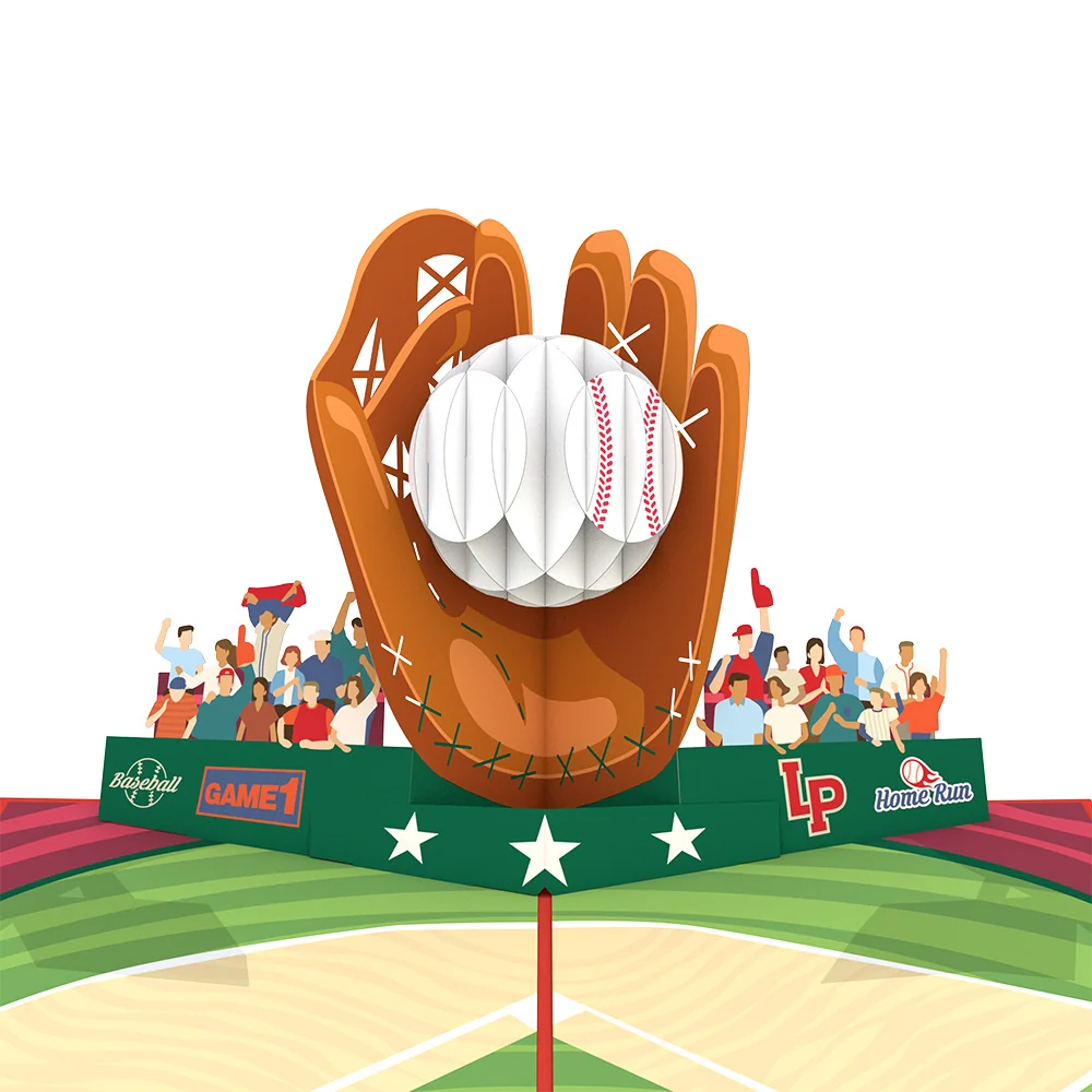 Lovepop Home Run Pop-Up Card - Image 2