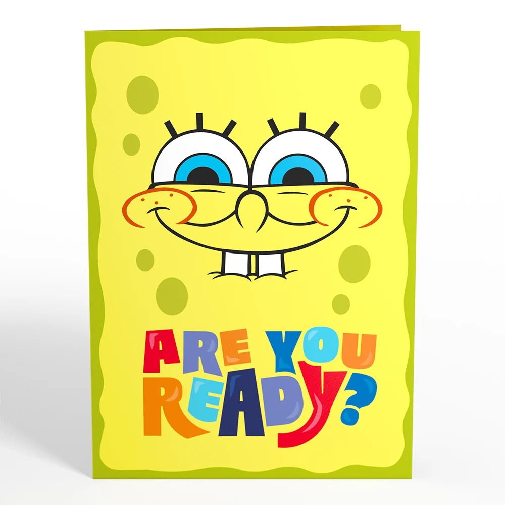 Lovepop SpongeBob SquarePants Let’s Par-Tay Birthday Pop-Up Card - Image 5