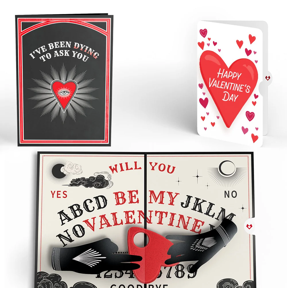 Lovepop Dying to Ask You Valentine Pop-Up Card and Big Sweet Heart Sentiment Set