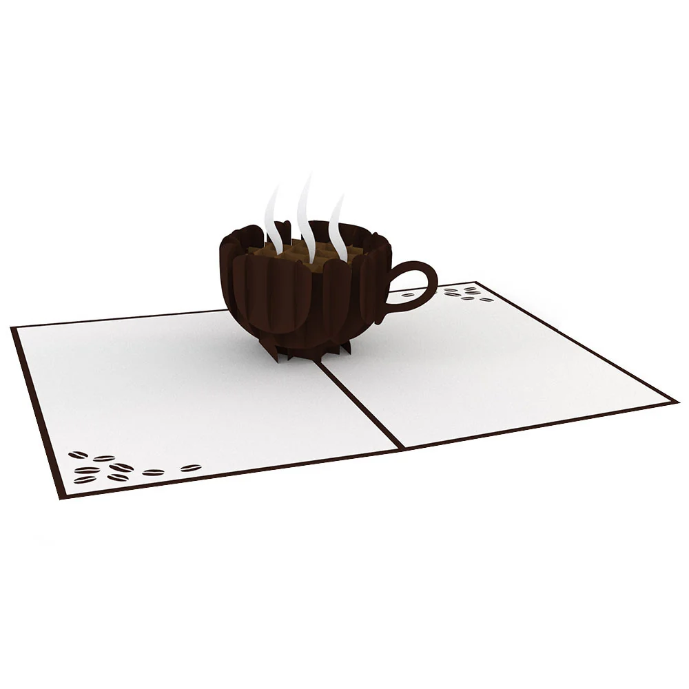 Lovepop Coffee Cup Pop-Up Card