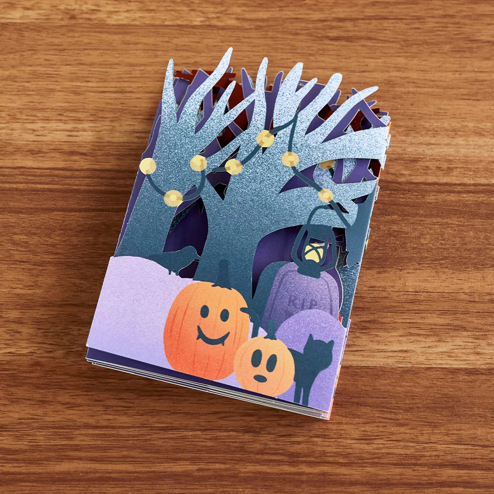 Lovepop Happy Halloween Trick-or-Treat Loooooong Card (Expands to 2 feet) - Image 3