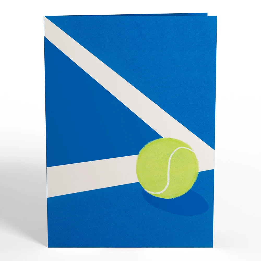 Lovepop On the Court Tennis Pop-Up Card - Image 4