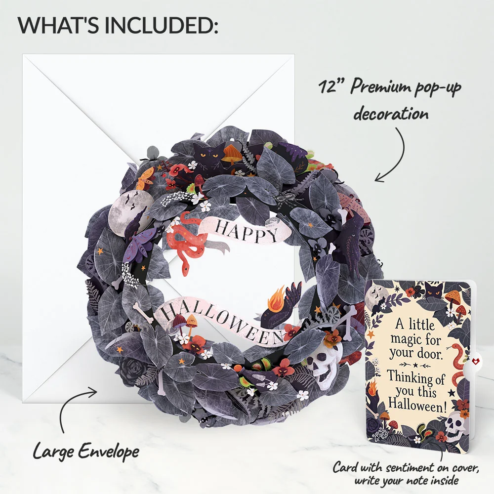 Lovepop Enchantingly Eerie Halloween Wreath and A Little Magic Sentiment Set - Image 2