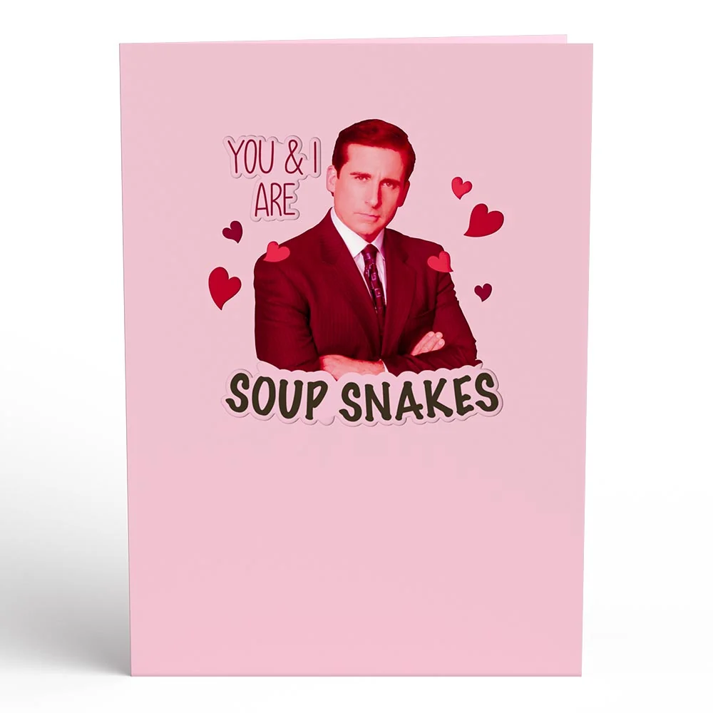 Lovepop The Office Soup Snakes Pop-Up Card - Image 4