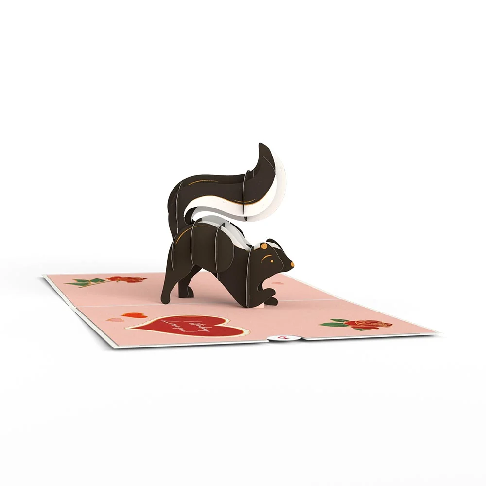 Lovepop Stinking Love You Skunk Valentine Pop-Up Card - Image 4