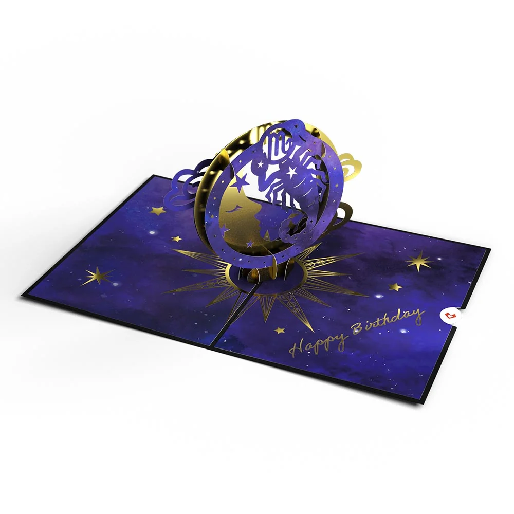 Lovepop Scorpio Zodiac Birthday Pop-Up Card - Image 5