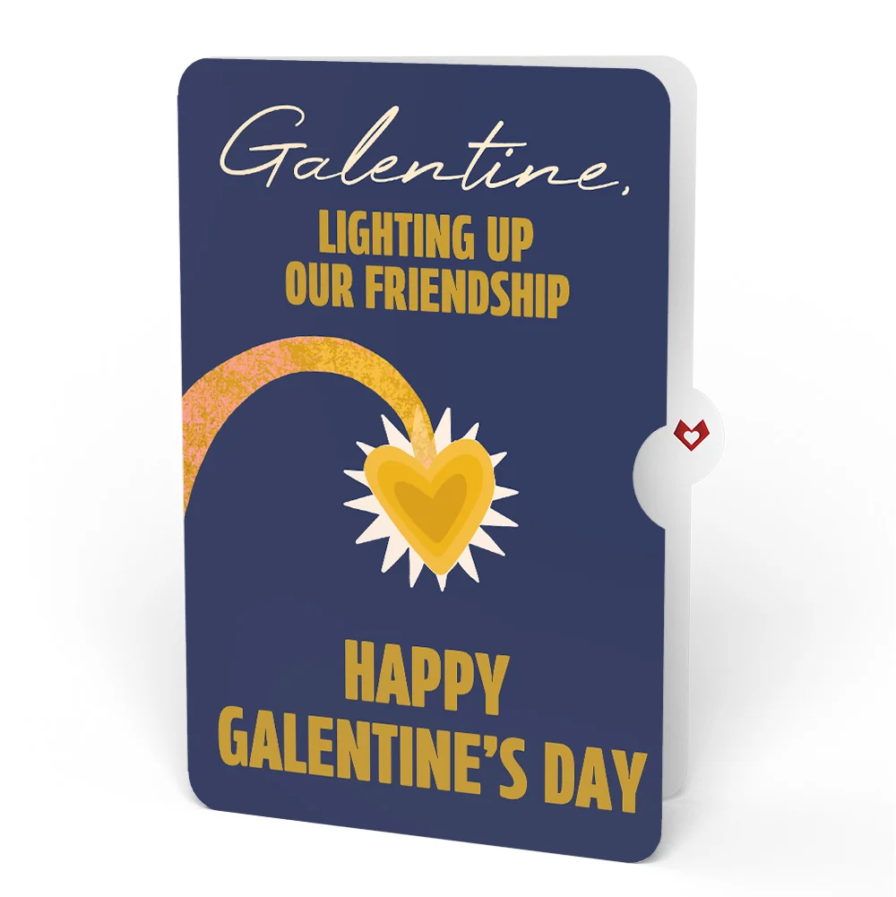 Lovepop You Are My Sunshine Anglerfish Galentine's Day Pop-Up Card and Sentiment Set - Image 4