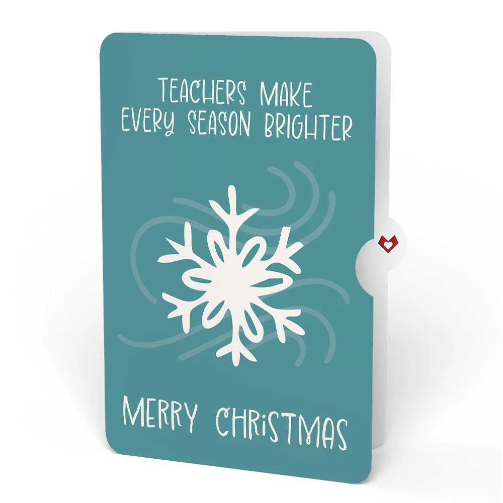 Lovepop Winter Borealis Scene Pop-Up Card and Sentiment Set for Teacher - Image 4