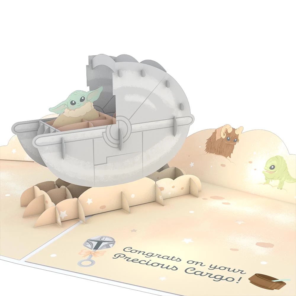 Lovepop Star Wars The Mandalorian Precious Cargo Pop-Up Card - Image 2